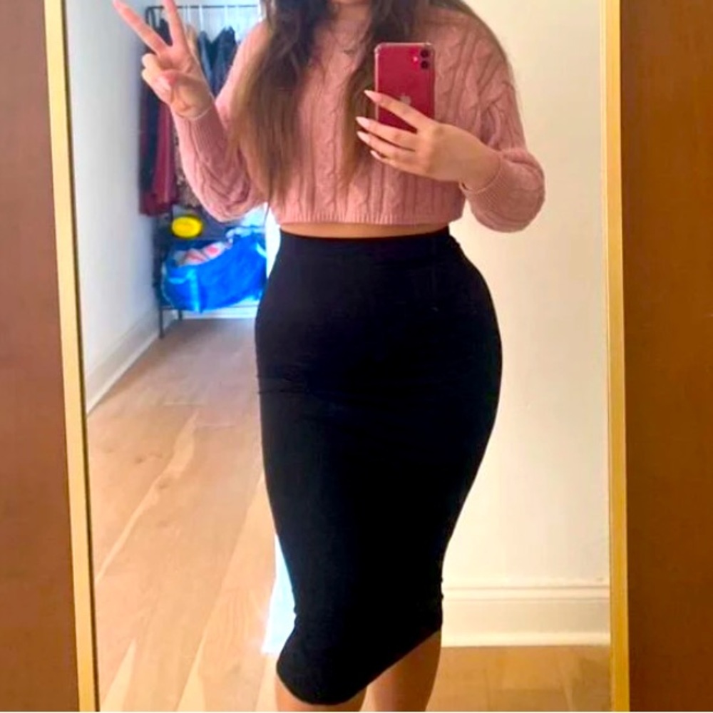 3 slim fit skirts 2 XL and 1 L that runs big.